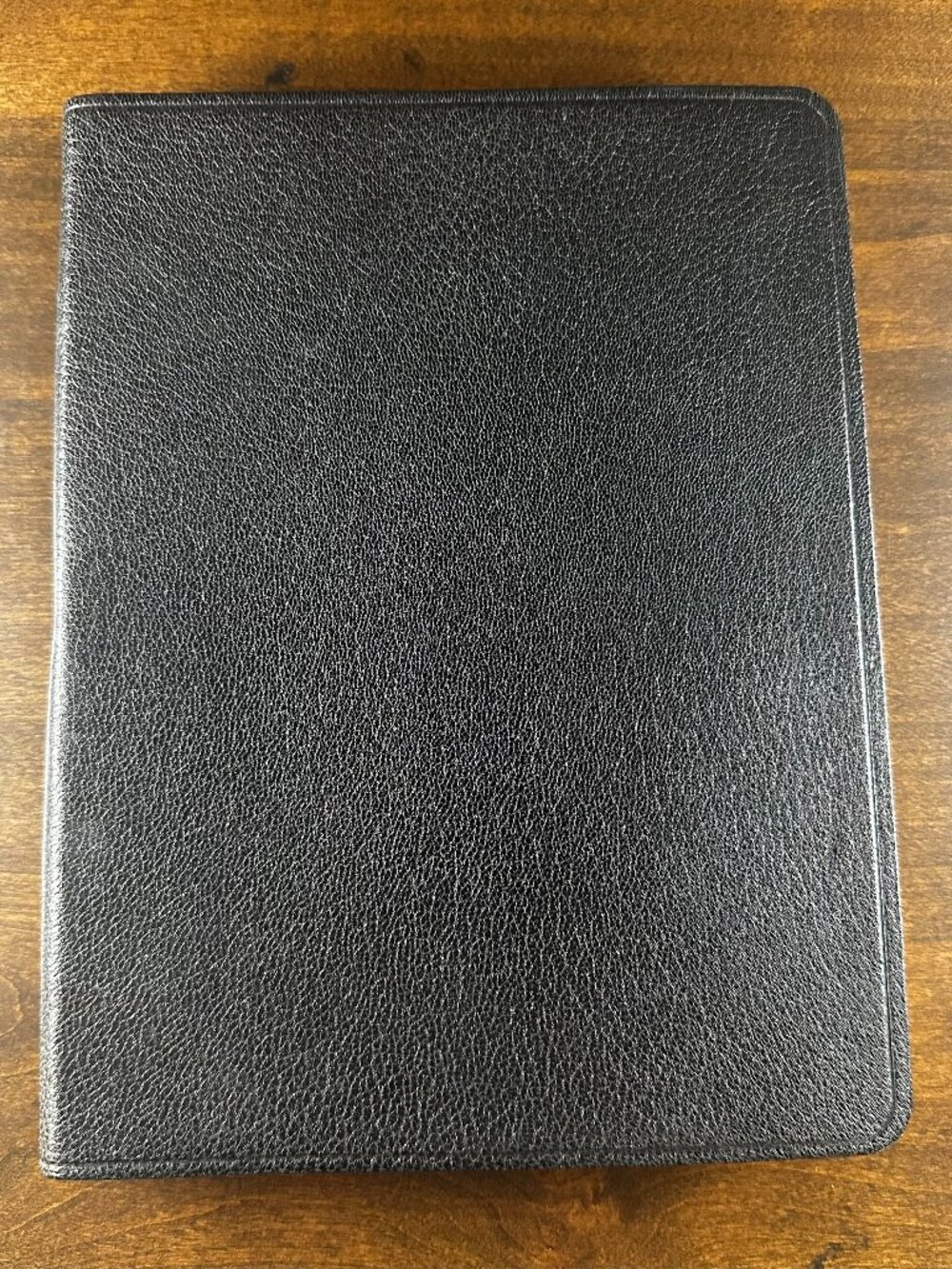 Graphic Image JLL Premium Black Leather Flexible Soft Cover Journal Notebook 7x9